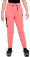 Pantaloni spotivi pentru copii Nike G Nsw Tch Flc Pant Pink XL