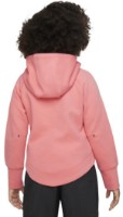 Hanorac pentru copii Nike G Nsw Tch Flc Wr Hoodie Fz Sea Coral/Black, s.L imaginea #2 — magazin online Desire.md