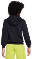 Детская толстовка Nike K Nsw Club Flc Hd Fz Ls Hbr Black/White, s.XS фото №2 — интернет-магазин Desire.md