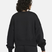 Hanorac damă Nike W Nsw Style Flc Crew Oos Black/Sail, s.L imaginea #3 — magazin online Desire.md