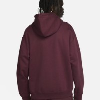 Hanorac pentru bărbați Nike M Nk Solo Swsh Flc Po Hoodie Night Maroon/White, s.S imaginea #3 — magazin online Desire.md