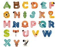 Litere magnetice Mideer Magnetic Letters 26pcs (MD2064-CT01)