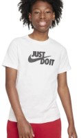 Tricou pentru copii Nike K Nsw Tee Jdi Swoosh 2 White/Black, s.XS imaginea #2 — magazin online Desire.md