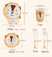 Set de hrănire 4Play Lion 5pcs imaginea #2 — magazin online Desire.md