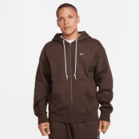 Hanorac pentru bărbați Nike M Nk Solo Swsh Hw Fz Hoodie Baroque Brown/White, s.M imaginea #3 — magazin online Desire.md