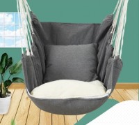 Hamac 4Life Armchair Light Grey  imaginea #3 — magazin online Desire.md