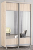 Dulap cu uşi glisante Mobildor-Lux Aron-P 140x210 Oak Sonoma (aronp3164) K1