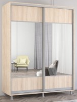 Dulap cu uşi glisante Mobildor-Lux Aron-P 170x240 Oak Sonoma (aronp2991) K1