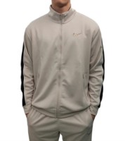 Hanorac pentru bărbați Nike M Nsw Sp Pk Tracktop Light Orewood Brown/White/Black, s.L imaginea #2 — magazin online Desire.md