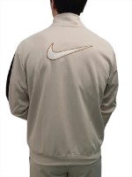 Hanorac pentru bărbați Nike M Nsw Sp Pk Tracktop Light Orewood Brown/White/Black, s.M imaginea #3 — magazin online Desire.md