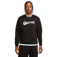 Hanorac pentru bărbați Nike M Nsw Sw Air Crew Flc Bb Black, s.XL