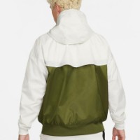 Мужская ветровка Nike Sportswear Heritage Essentials Windrunner Rough Green/Light Bone/White, s.M фото №2 — интернет-магазин Desire.md