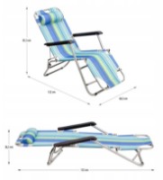 Кресло-шезлонг Nils NC3024 фото №3 — интернет-магазин Desire.md