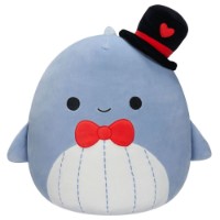 Jucărie de pluș Squishmallows Blue Whale Samir (SQVA00806)
