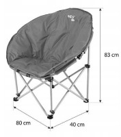 Стул складной для кемпинга Nils NC3070 Gray фото №5 — интернет-магазин Desire.md