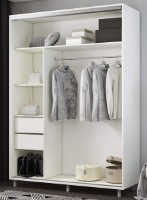 Шкаф-купе Mobildor-Lux Aron-S 160x240 White (arons3978) K1 фото №2 — интернет-магазин Desire.md