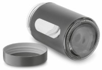 Set de borcane de depozitare Tadar Prato Grey 3pcs imaginea #3 — magazin online Desire.md