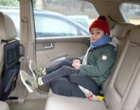 Organizator scaun auto Cangaroo Pockets Grey imaginea #2 — magazin online Desire.md