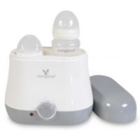Подогреватель бутылочек Cangaroo Babyduo 2in1 Grey фото №2 — интернет-магазин Desire.md