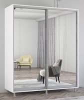 Шкаф-купе Mobildor-Lux Aron-S Mirror 180x230 White (arons4476)