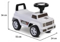 Толокар Moni Ride on Speed JY-Z12 White фото №6 — интернет-магазин Desire.md