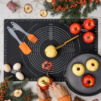 Коврик для выпечки Tadar Silico Black 60x40 cm фото №2 — интернет-магазин Desire.md