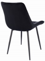 Scaun Jumi Misty CM-923416 Black imaginea #4 — magazin online Desire.md