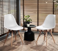 Стул Jumi Eva CM-946200 White фото №9 — интернет-магазин Desire.md