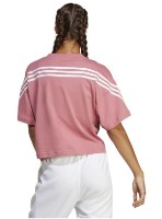 Tricou de dame Adidas W Fi 3S Tee Pink Strata, s.S imaginea #3 — magazin online Desire.md