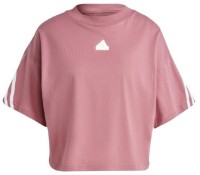 Tricou de dame Adidas W Fi 3S Tee Pink Strata, s.XL imaginea #1 — magazin online Desire.md