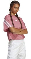 Tricou de dame Adidas W Fi 3S Tee Pink Strata, s.XL imaginea #2 — magazin online Desire.md