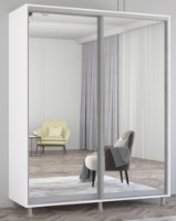 Шкаф-купе Mobildor-Lux Aron Mirror 170x200 White (aron1590)