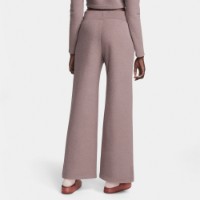 Pantaloni spotivi de dame Nike W Nsw Phnx Plsh Hr Pant Wide Smokey Mauve/Black, s.M imaginea #2 — magazin online Desire.md