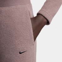 Женские спортивные штаны Nike W Nsw Phnx Plsh Hr Pant Wide Smokey Mauve/Black, s.XS фото №3 — интернет-магазин Desire.md