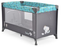 Pătuț pliabil Moni Safari Turquoise imaginea #3 — magazin online Desire.md