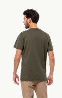 Tricou bărbătesc Jack Wolfskin Essential Logo T M Island Moss S imaginea #3 — magazin online Desire.md
