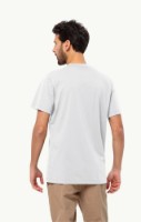 Tricou bărbătesc Jack Wolfskin Essential Logo T M White XXL imaginea #3 — magazin online Desire.md
