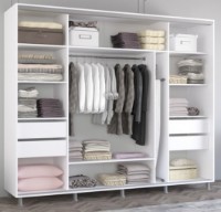 Шкаф-купе Mobildor-Lux Aron 260x240 White (aron3834) K3 фото №2 — интернет-магазин Desire.md