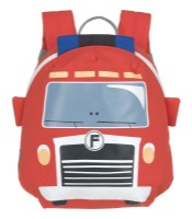 Rucsac pentru copii Lassig Tiny Drivers Fire Engine (LS1203021644)