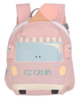 Rucsac pentru copii Lassig Tiny Drivers Ice Cart (LS1203021648)