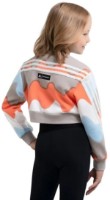 Hanorac pentru copii Adidas G Marimekko Swt Cloud White/Ice Blue/Semi Coral/Light Brown, s.164 imaginea #4 — magazin online Desire.md