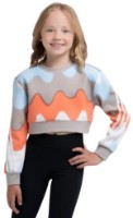 Hanorac pentru copii Adidas G Marimekko Swt Cloud White/Ice Blue/Semi Coral/Light Brown, s.170 imaginea #3 — magazin online Desire.md