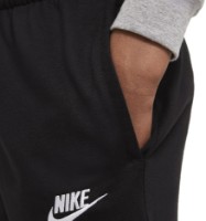 Pantaloni scurți pentru copii Nike B Nsw Jersey Short Black/White, s.XS imaginea #4 — magazin online Desire.md