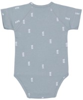 Детское боди Lassig GOTS Blocks Light Blue 3/6months (LS1531009069-68) фото №2 — интернет-магазин Desire.md