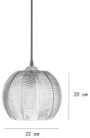 Люстра Bloomingville Adar Green фото №4 — интернет-магазин Desire.md