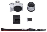 Aparat foto Canon EOS R50 + RF-S 18-45mm f/4.5-6.3 IS STM White imaginea #3 — magazin online Desire.md
