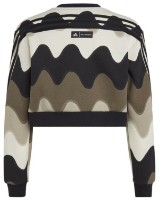 Hanorac pentru copii Adidas G Marimekko Swt Cloud White/Light Brown/Branch/Black, s.152 imaginea #2 — magazin online Desire.md