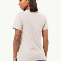 Женская футболка Jack Wolfskin Essential T W White M фото №3 — интернет-магазин Desire.md