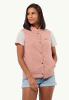 Женская жилетка Jack Wolfskin Light Curl Vest W Pink XL