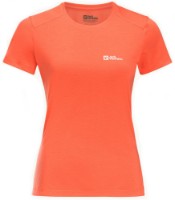 Tricou de dame Jack Wolfskin Vonnan S/S T W Red S imaginea #1 — magazin online Desire.md